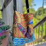 Summer Sun Surfer Girl Tote Beach Bag