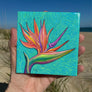 Bird of Paradise Ceramic Tile