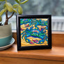 Blue Crabs Framed Art