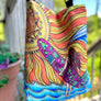 Summer Sun Surfer Girl Tote Beach Bag