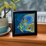 Fish School Framed Art