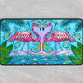 Flamingo Love Desk Mat