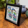 Flip Flops Framed Art