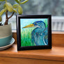 Great Blue Heron Framed Art