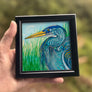 Great Blue Heron Framed Art