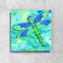 Green Dragonfly Magnet