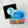 Hibiscus Wave Magnet