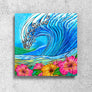 Hibiscus Wave Magnet