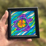 Hibiscus Turtle Framed Art