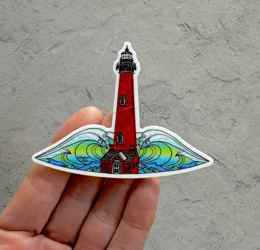 Corolla Lighthouse Cutout Sticker