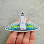 Ocracoke Lighthouse Cutout Sticker