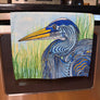 Great BLue Heron Hand Towel