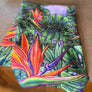 Bird of Paradise with Monstera Hand Towel