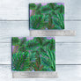 Monstera Leaves Ceramic Tile