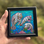 Manatees Framed Art