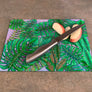 Monstera Leaves Cutting Board