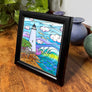 Ocracoke Waves Framed Art