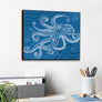 Octopus One Color Wall Art Panel