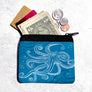 Octopus One Color Coin Bag