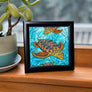 Primitive Loggerhead Framed Art