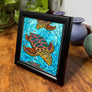 Primitive Loggerhead Framed Art