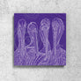 Purple Pelican Party Magnet