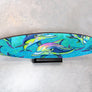 Rainbow Dolphins Surfboard Wall Art
