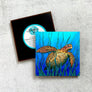 Sea Grass Turtle Magnet