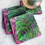 Single Monstera Coaster