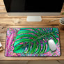 Single Monstera Desk Mat