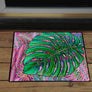 Single Monstera Door Mat