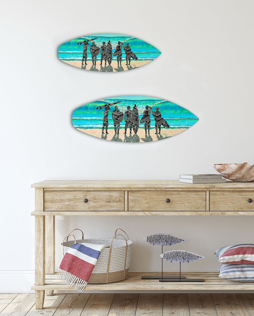 Surf Check Surfboard Wall Art – Stephanie Kiker Designs