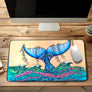 Tails of the Sea Desk Mat