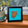 Tranquility Turtle Framed Art