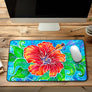 Tropical Hibiscus Desk Mat