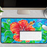 Tropical Hibiscus Desk Mat
