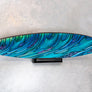 Waves of Dolphin Surfboard Wall Art