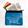 Whale One Color Coin Bag