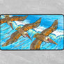 Wings over Waves Desk Mat
