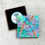 Yellow Dragonflies Magnet
