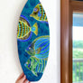 Fish School Surfboard Wall Art