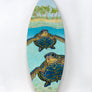 2 Turtle Paradise Surfboard Wall Art