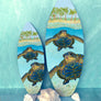 2 Turtle Paradise Surfboard Wall Art