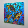 3 Loggerheads Aluminum Wall Art