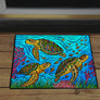 3 Loggerheads Door Mat