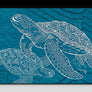 Sea Turtle One Color Ceramic Tile