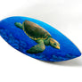 Loggerhead Turtle Surfboard Wall Art