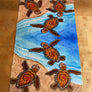 3 Baby Turtles Hand Towel