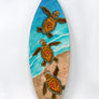 3 Baby Turtles Surfboard Wall Art