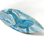 Whale Watch Surfboard Wall Art